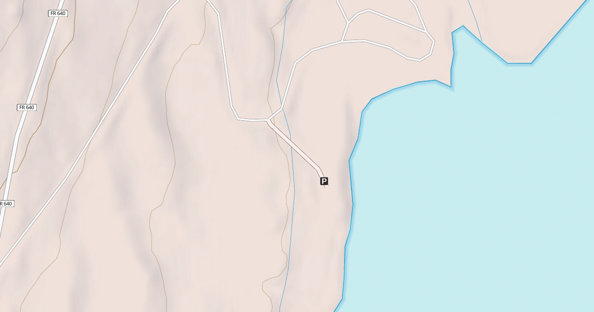 Map preview of TEAL BOAT RAMP SPUR
