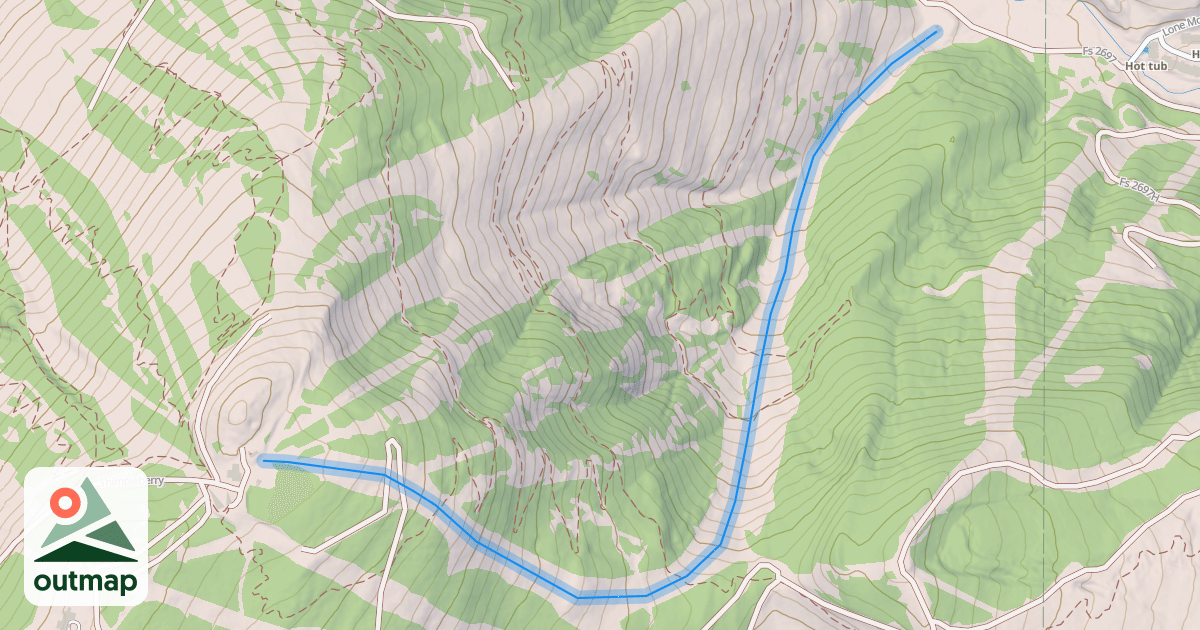Map of Big Horn
