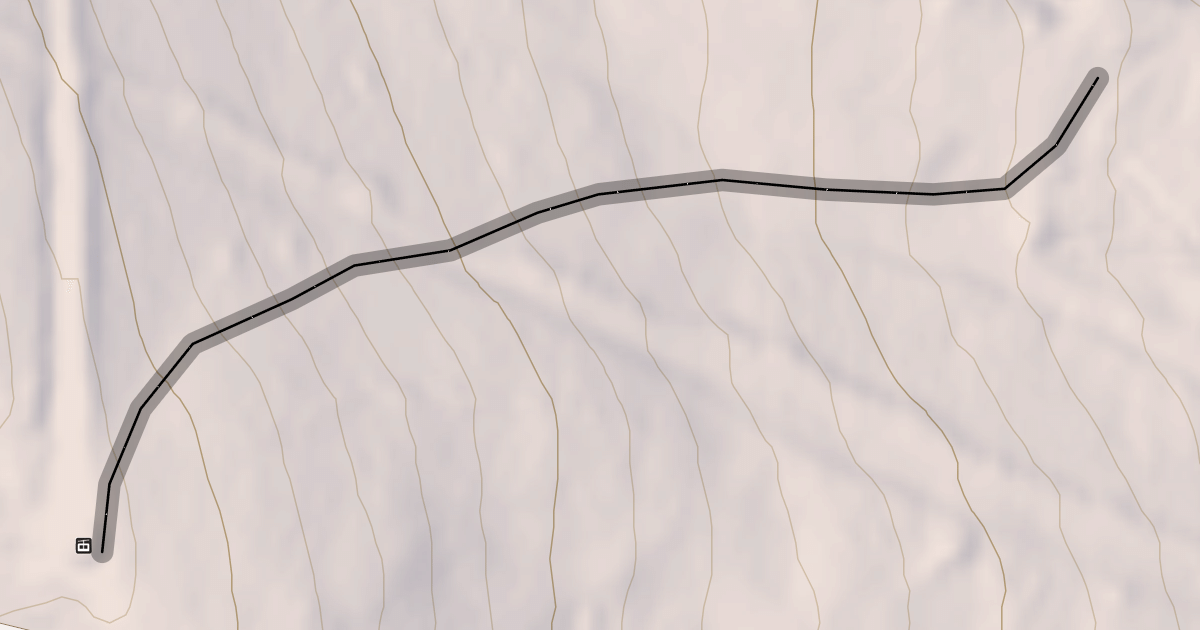 Map preview of Ryan's Express