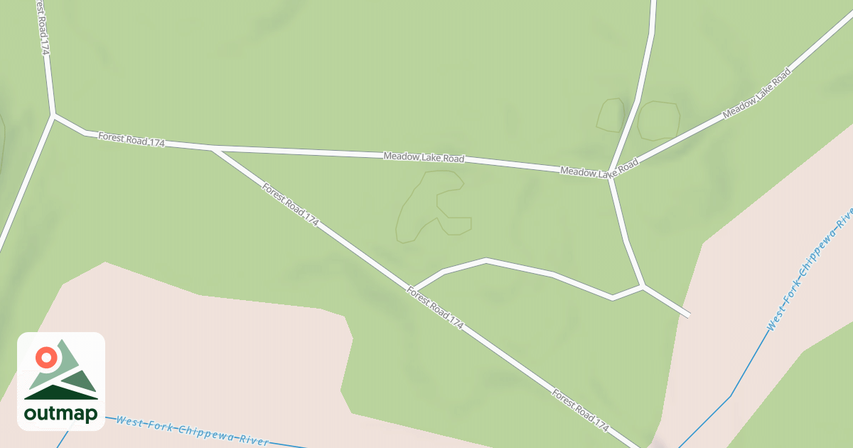 Map of FR 1668