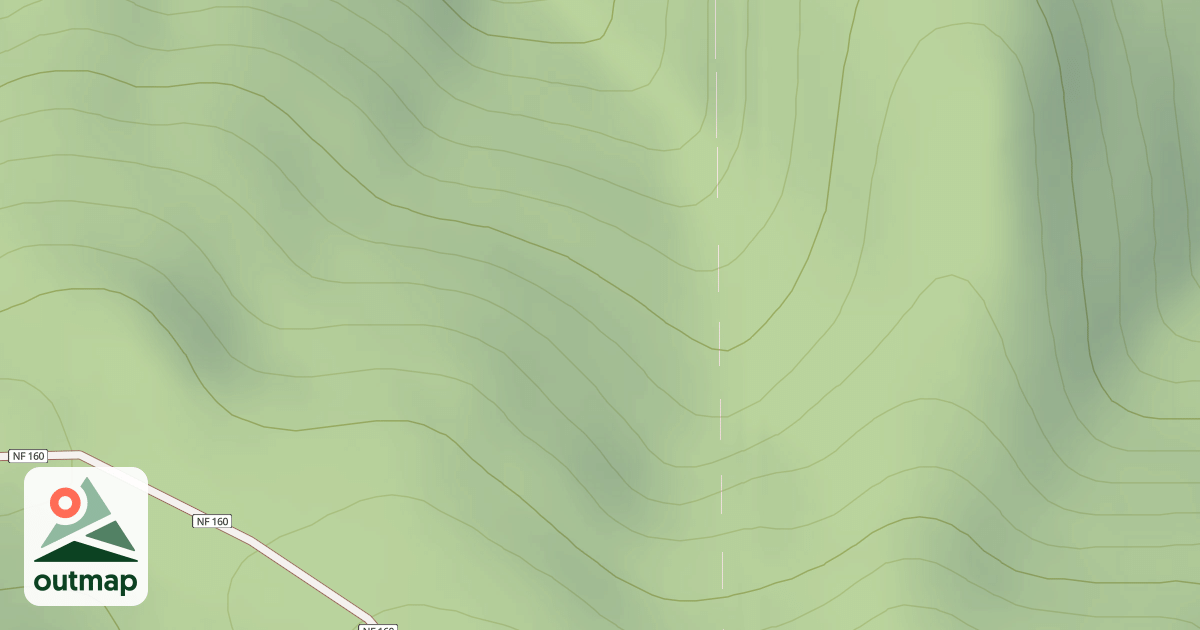 Map of FOUR SPRINGS T.S.