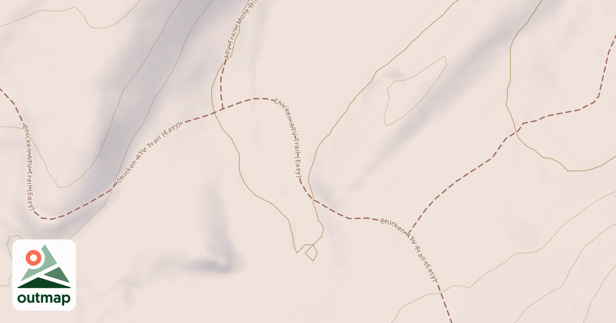 Map of Michaux State Forest - ATV Trail System