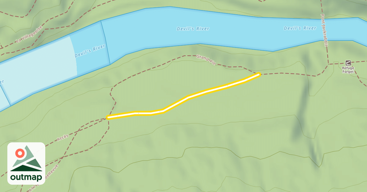 Map of A17 Villa Bellevue