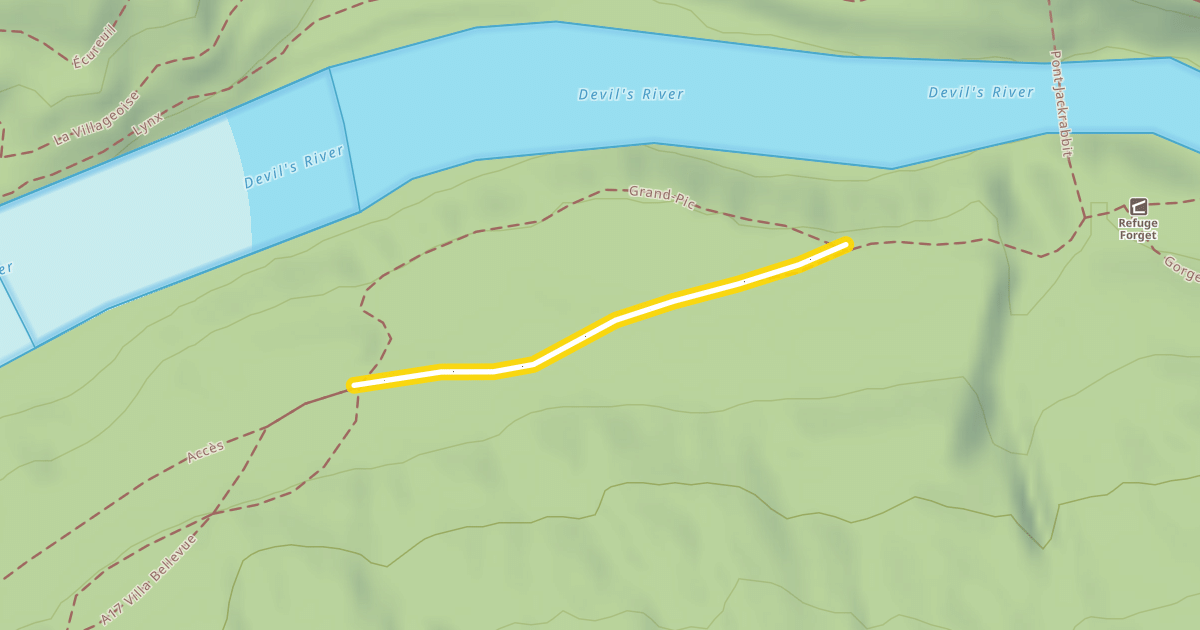 Map preview of A17 Villa Bellevue