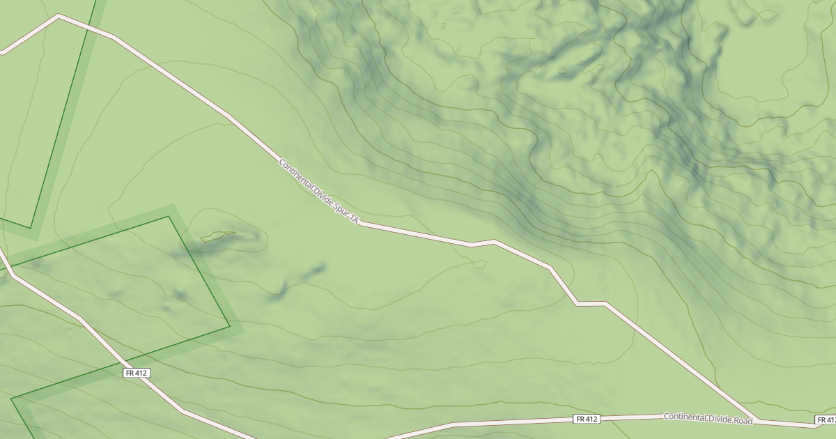 Map preview of DIVIDE SPUR 1A