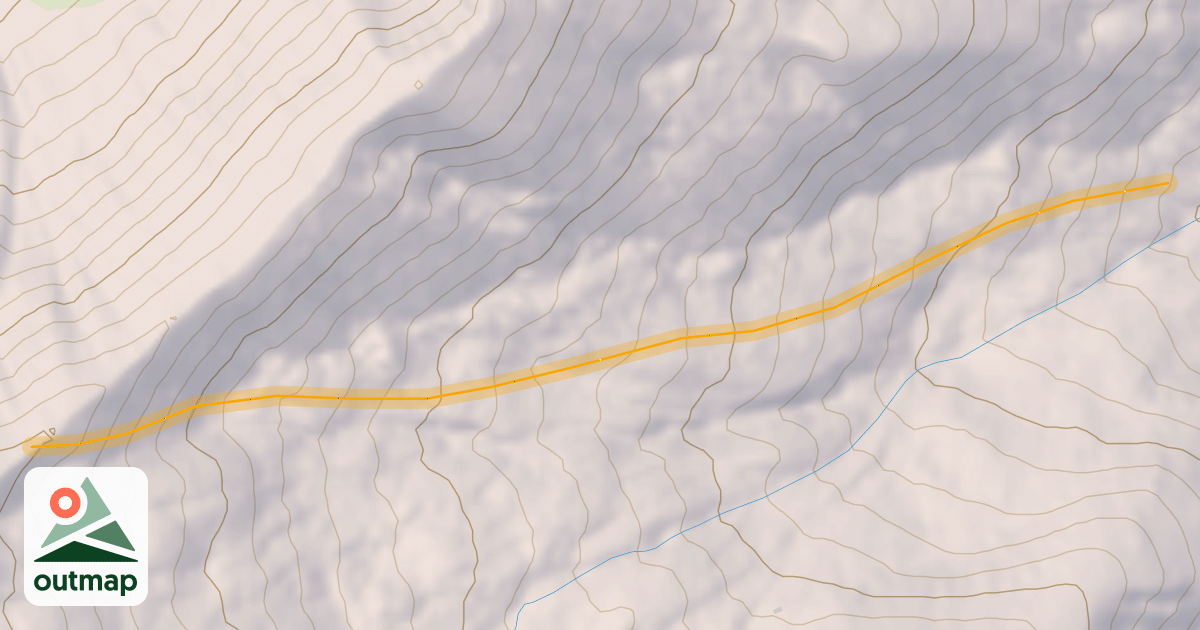 Map of Vallon de Chancelaye Hors Piste