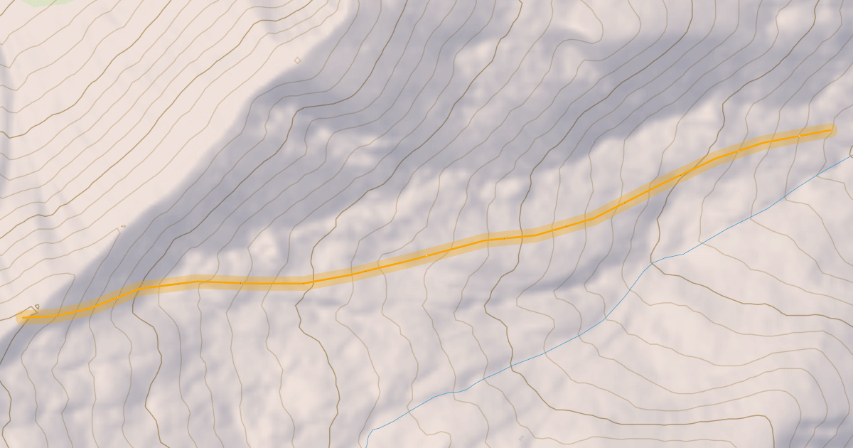 Map preview of Vallon de Chancelaye Hors Piste