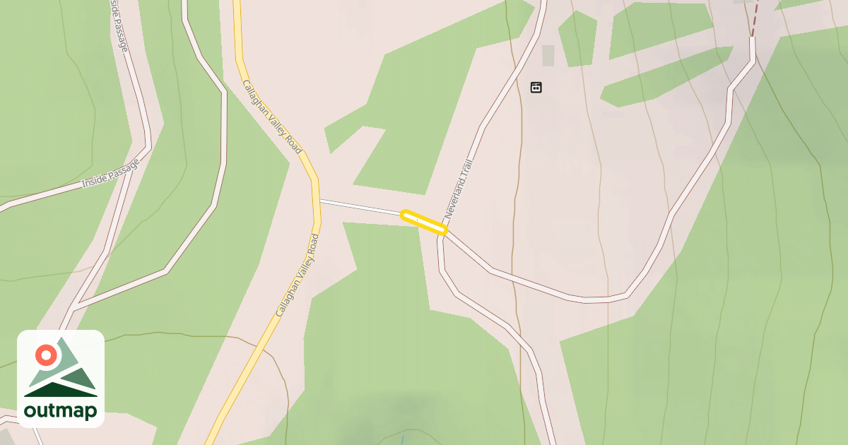 Map of Neverland Trail