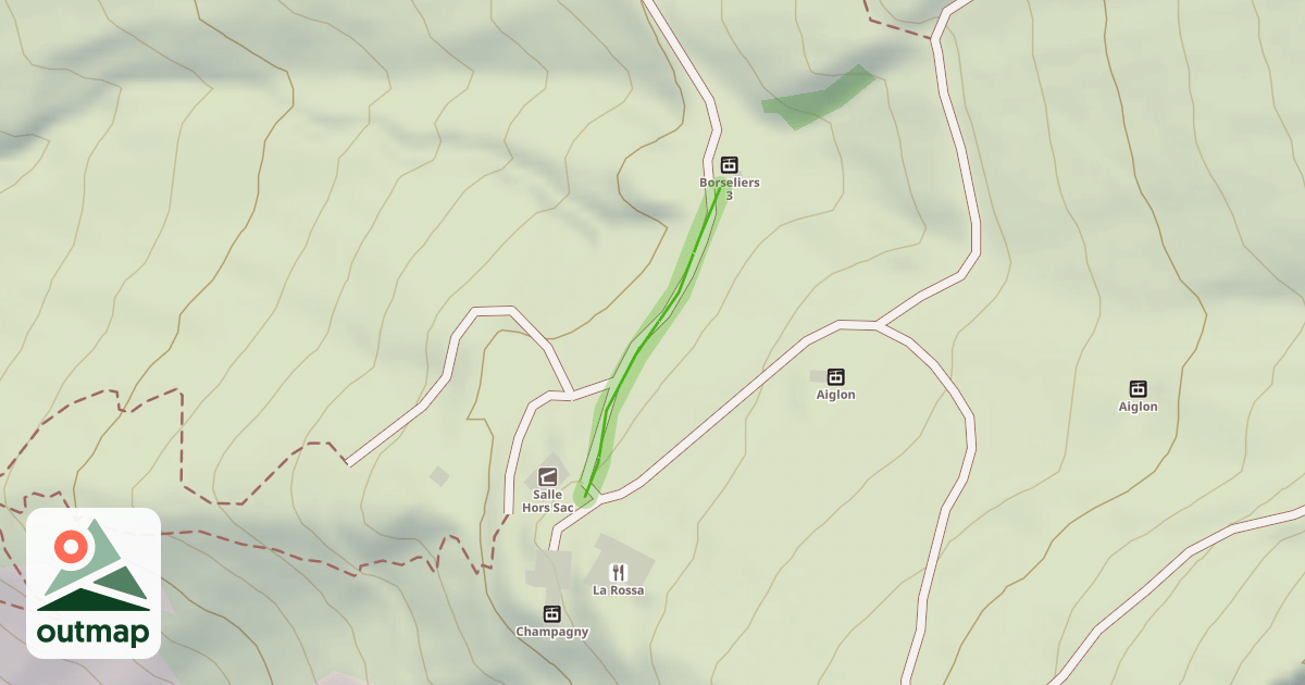 Map of Bouquetin
