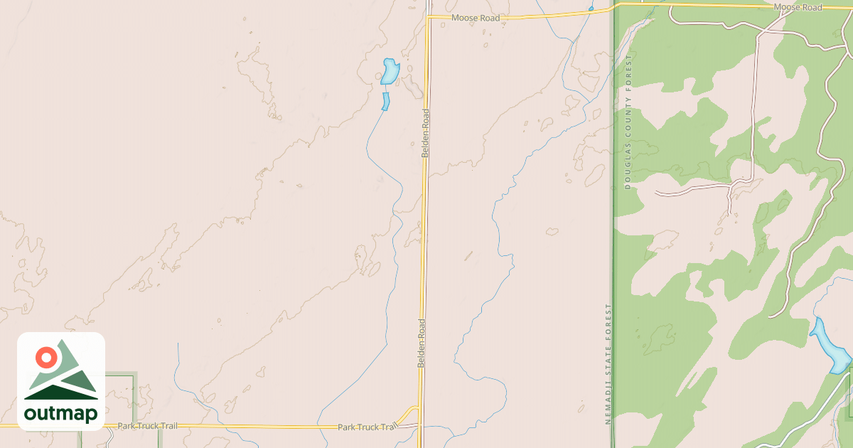 Map of Washington/Ramsey Trail