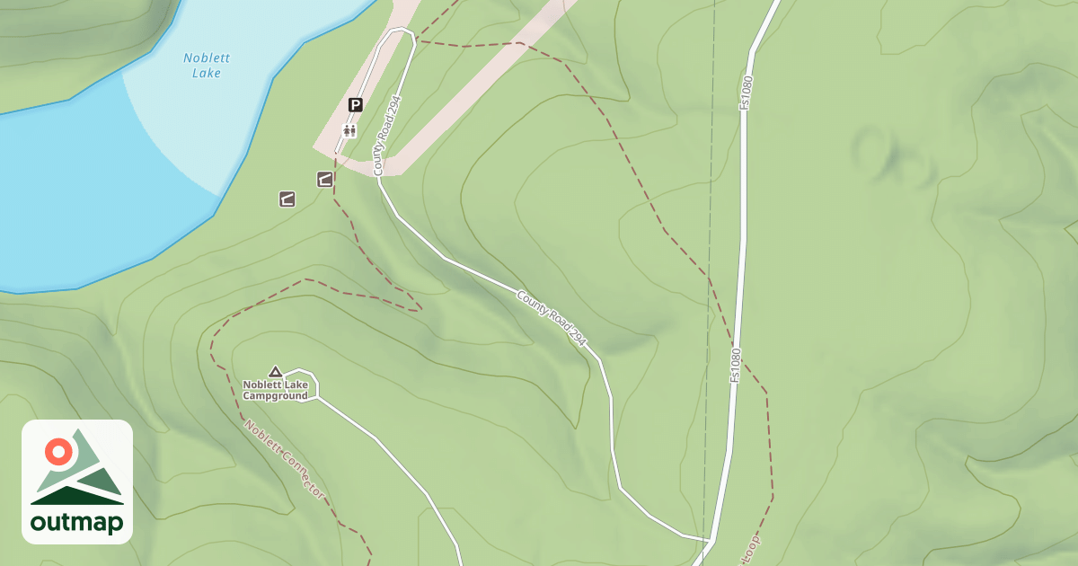 Map of NOBLETT PAVILION