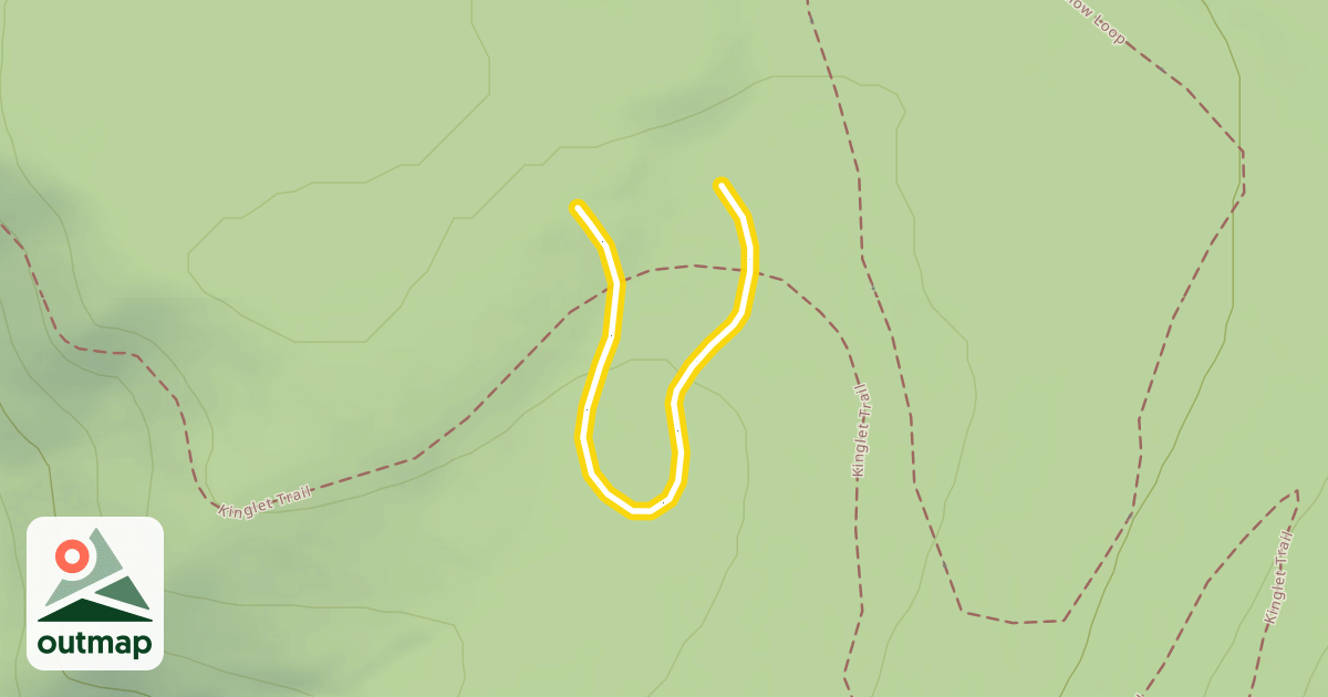 Map of Meadows Loop
