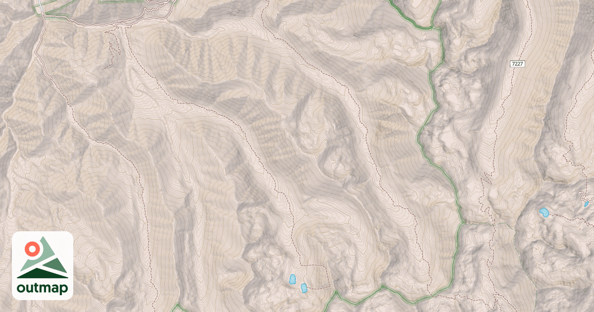 Map of DECKER CREEK
