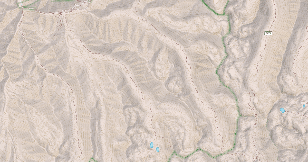 Map preview of DECKER CREEK