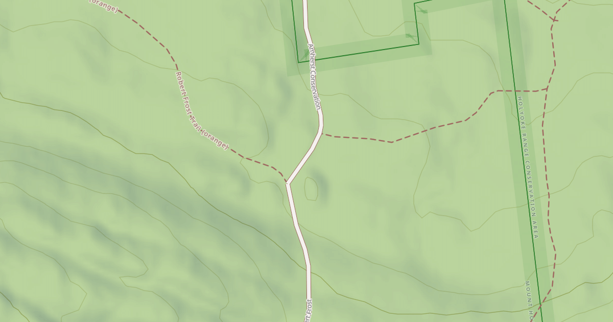 Map preview of Robert Frost Trail