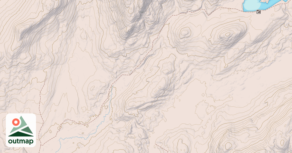 Map of Lizard Pond Trail
