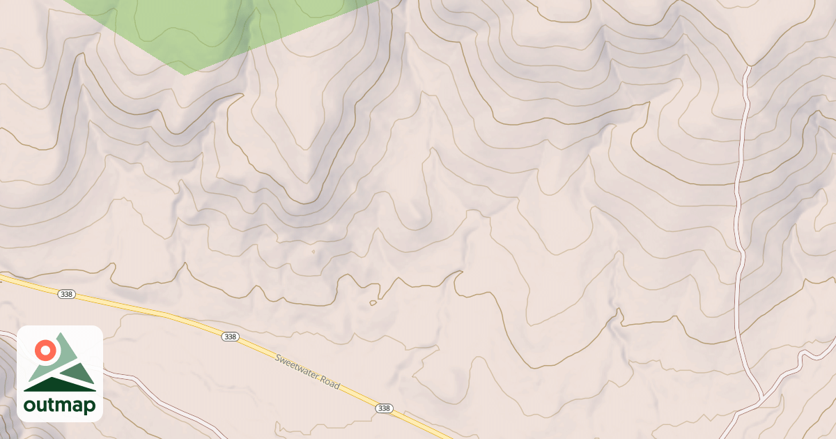 Map of RANCHWAY ROAD