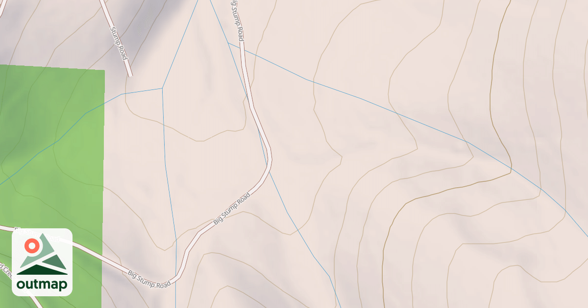 Map of BIG STUMP CAMP