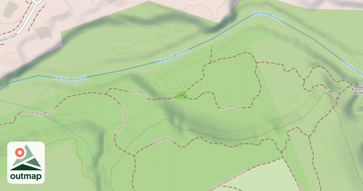 Map of Fern Loop