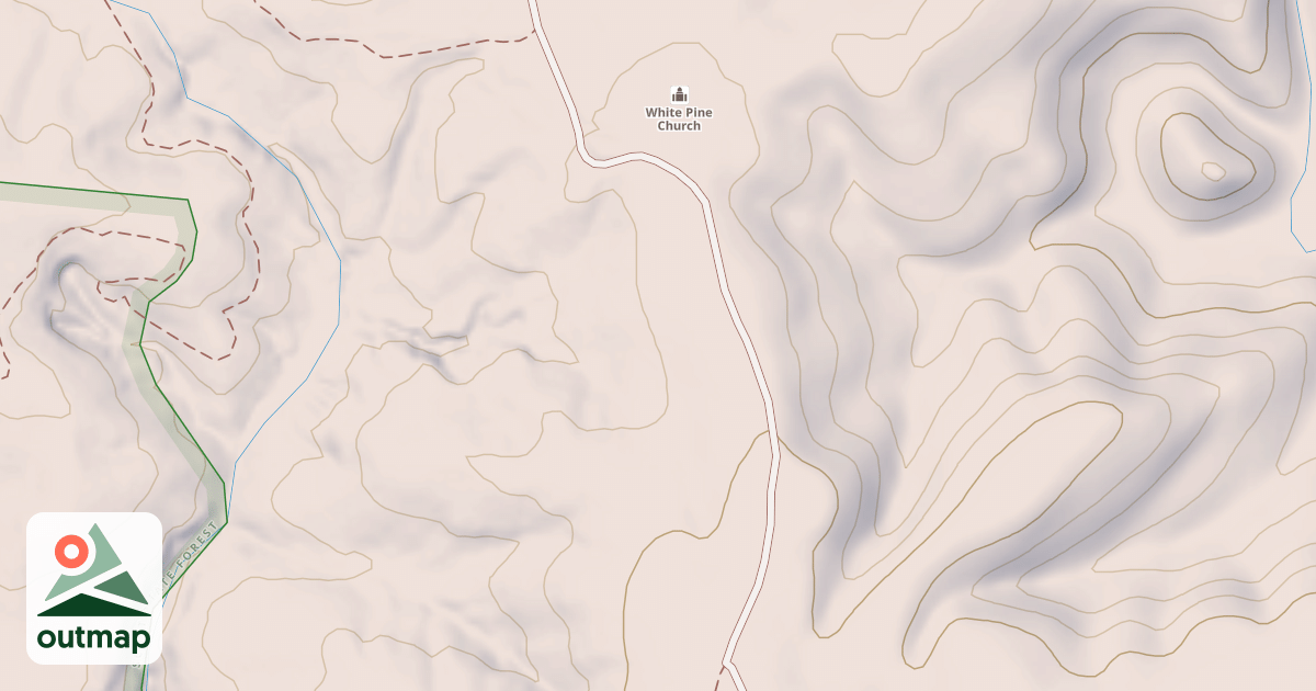 Map of Cumberland Valley Loop (Segment E)