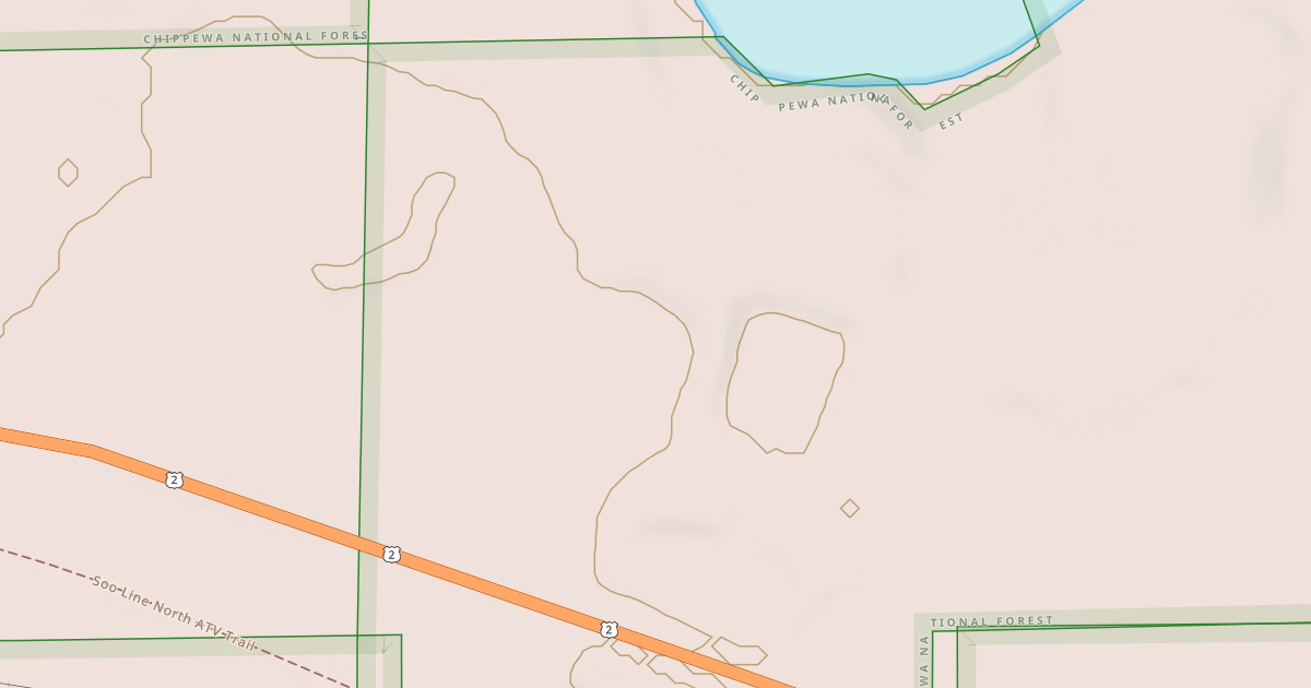 Map preview of GRASS LAKE ROAD