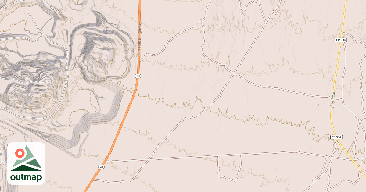 Map of BLM National GTLF Public Motorized Roads cdd4dd6a-f205-4e68-a0ef-d36f6a2888bc