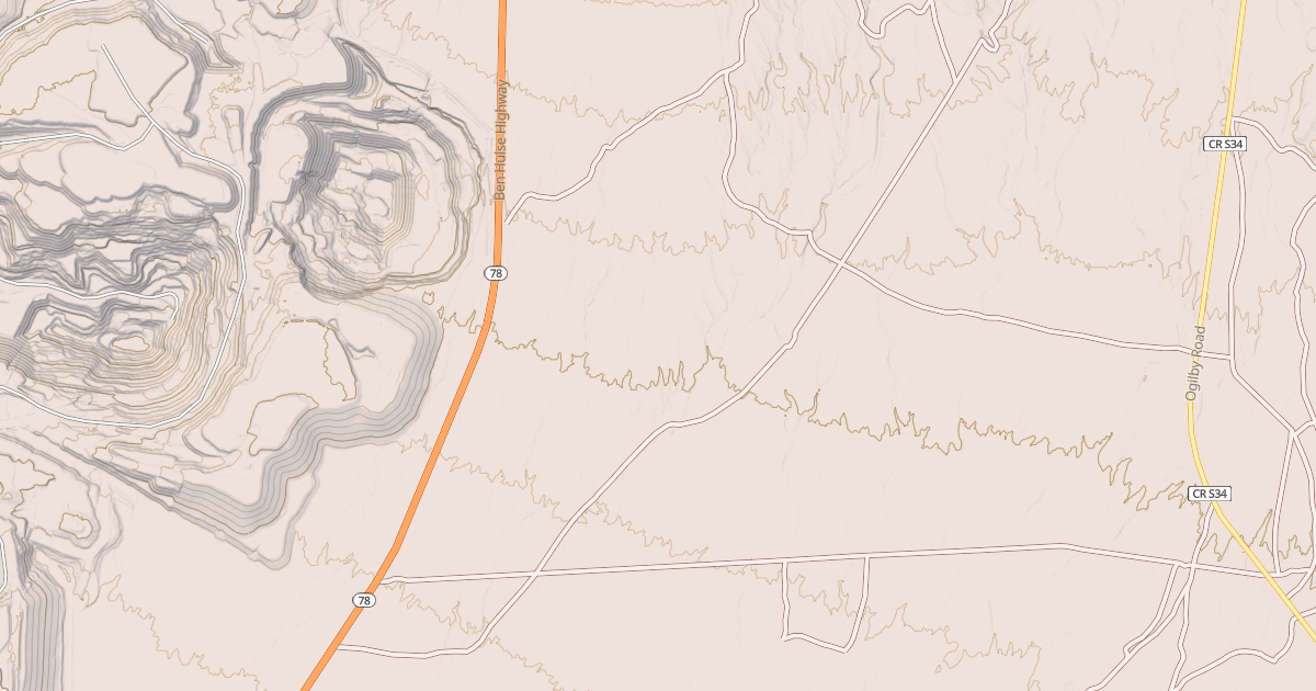 Map preview of BLM National GTLF Public Motorized Roads cdd4dd6a-f205-4e68-a0ef-d36f6a2888bc