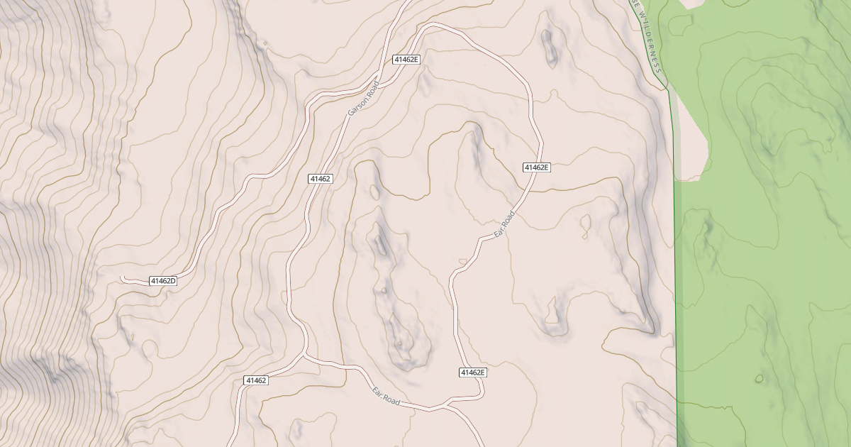 Map preview of EAR ROAD