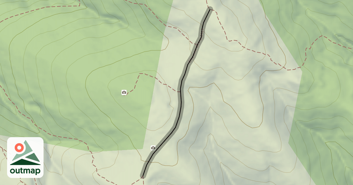 Map of Chemin des crêtes