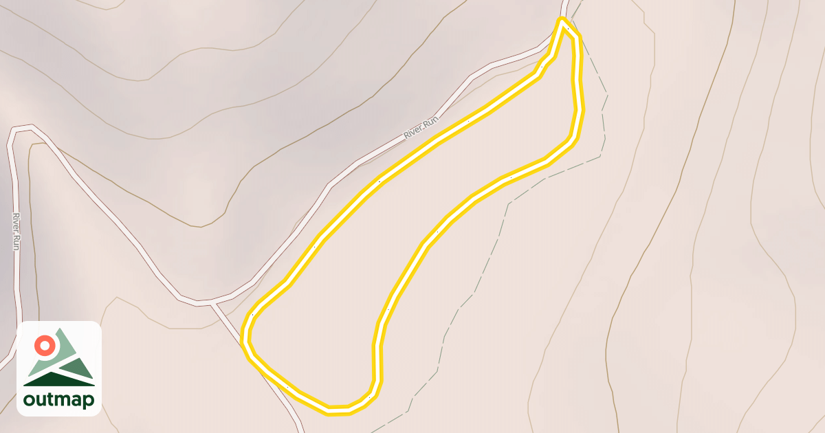 Map of Musterers Flat