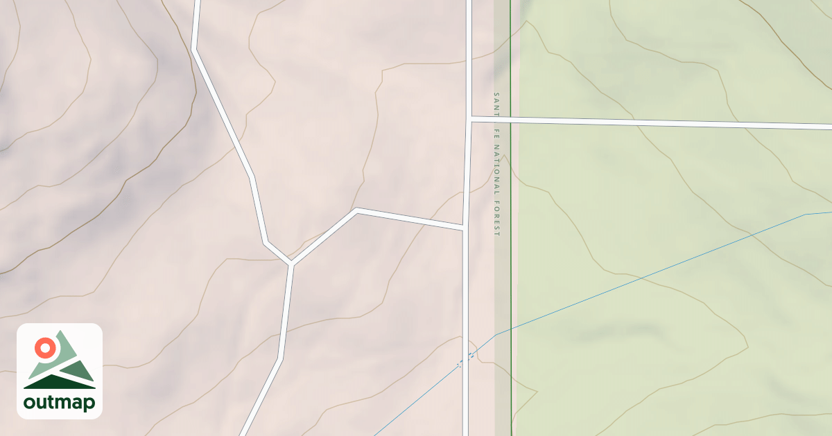 Map of USFS Motor Vehicle Use Map Roads {9D4C498A-01C7-4C36-A355-52993E954738}