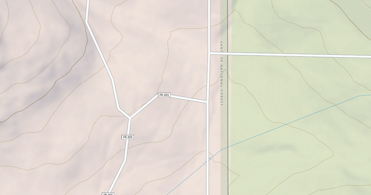 Map preview of USFS Motor Vehicle Use Map Roads {9D4C498A-01C7-4C36-A355-52993E954738}