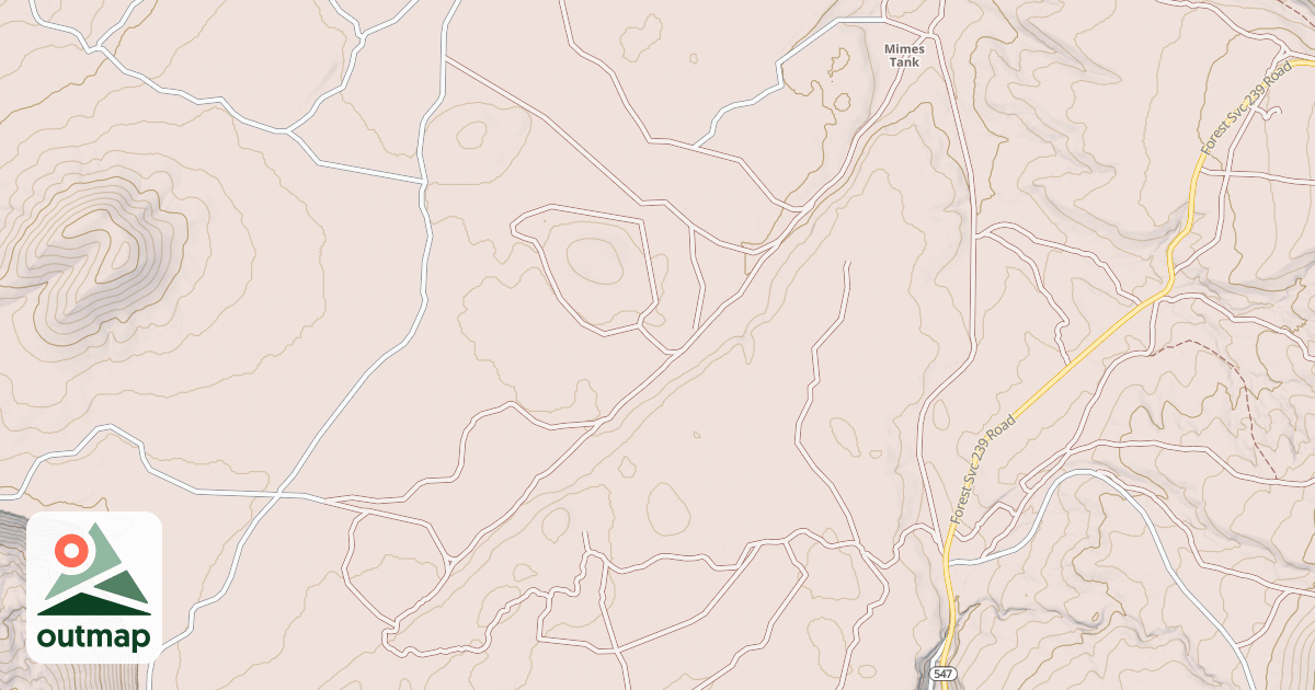 Map of USFS Motor Vehicle Use Map Roads {EE0A7A46-407D-4DC1-B957-48F32E6DFA0C}