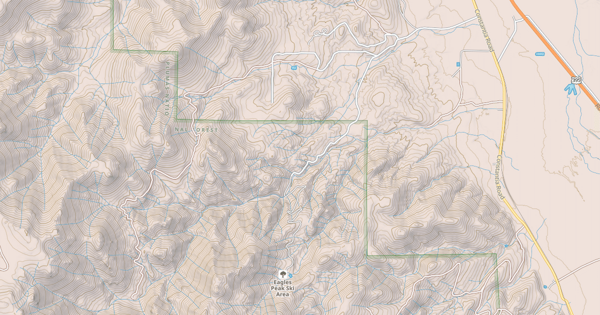 Map preview of DOYLE HEIGHTS