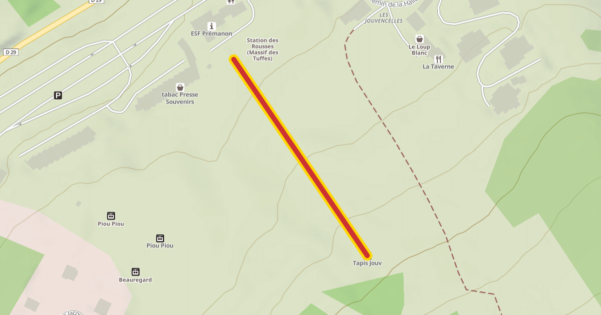 Map preview of Tapis Jouv