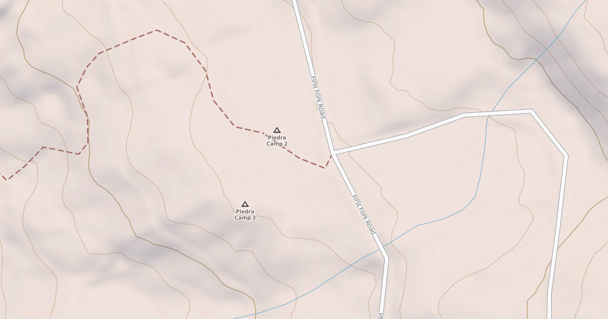 Map preview of FIRST FORK M