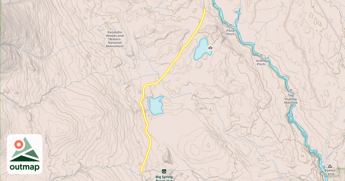 Map of Valley View Trail