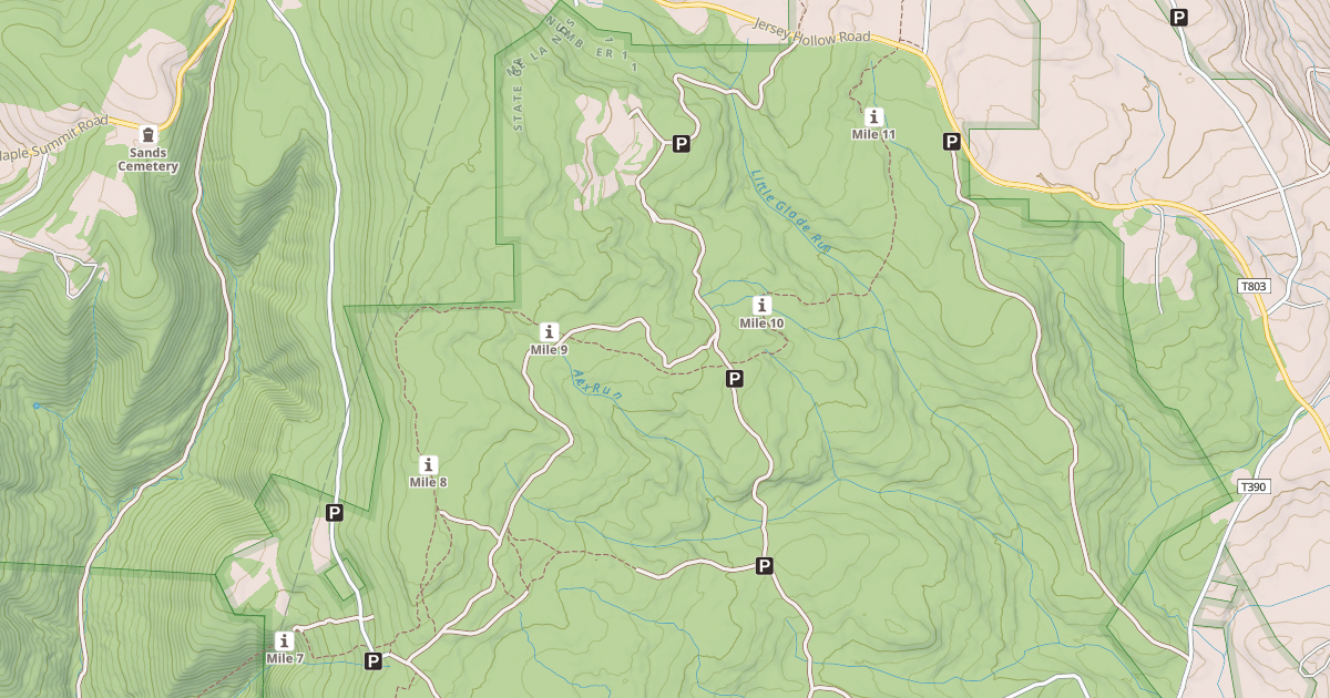 Map preview of Trail No 1
