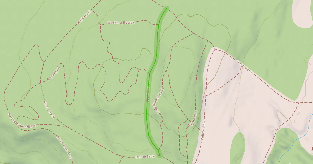 Map preview of Old #4 Road