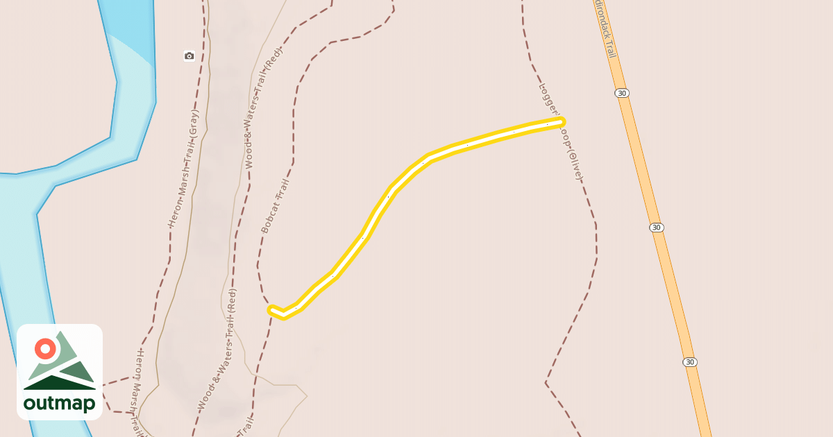 Map of Bobcat Trail