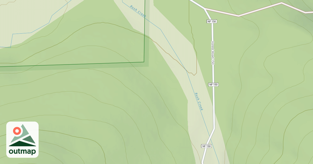 Map of USFS Motor Vehicle Use Map Roads {2DDC8CB8-9180-4E82-B731-FDB23BE342EB}