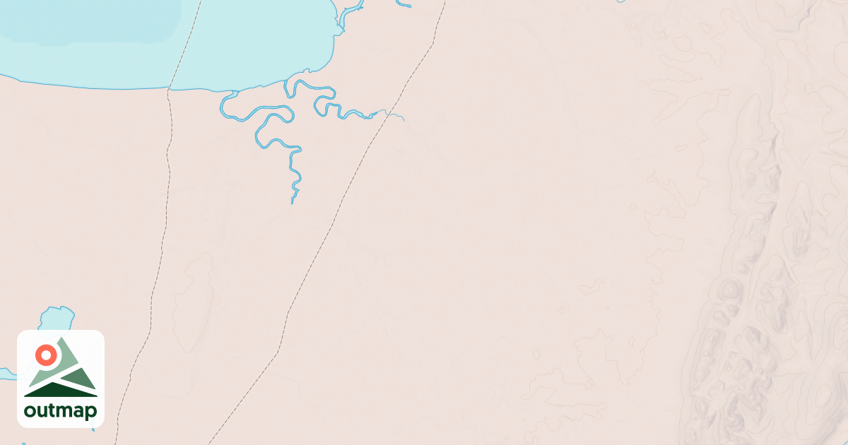 Map of Iditarod National Historic Trail