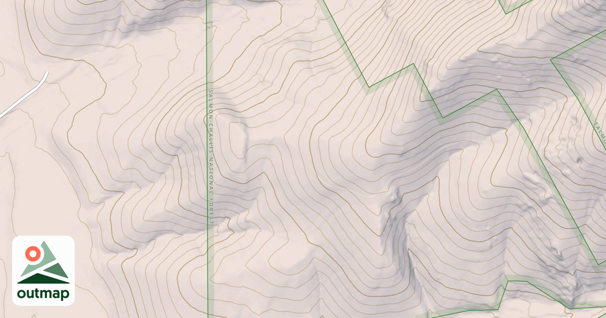 Map of CAMP CREEK MINE