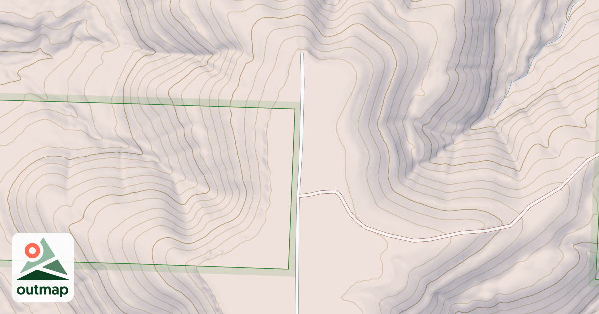 Map of MCCANE RIDGE