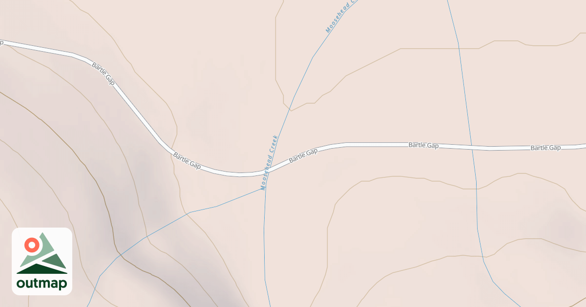 Map of BARTLE GAP