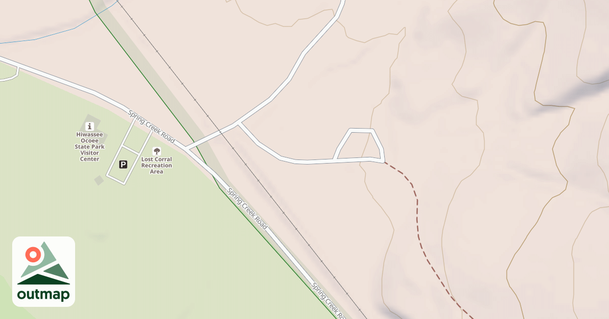 Map of CHESTNUT MOUNTAIN