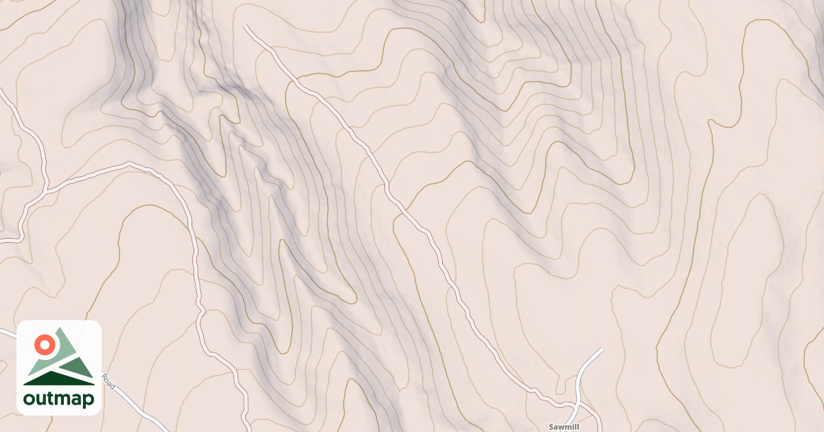 Map of USFS Motor Vehicle Use Map Roads {6096F46D-A9F2-4ADF-B74A-B12326049A71}