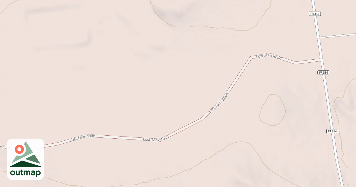 Map of LOST TANK