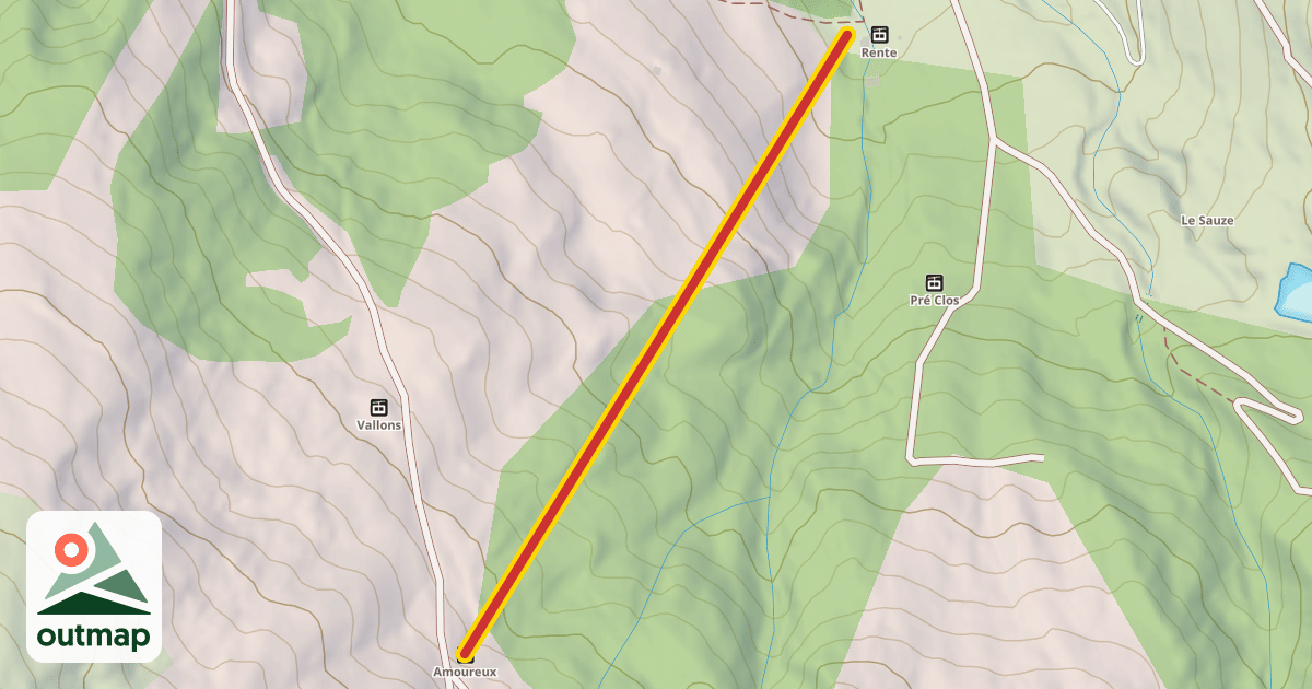 Map of Amoureux