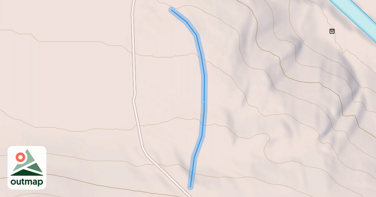 Map of No Name Trail